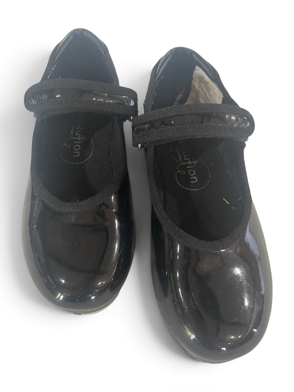 Revolution Girls Black Patent Mary Jane Tap Shoes